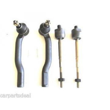 Fits Nissan Versa 2007-2009 Outer And Inner Tie Rod End 4Pcs Kit