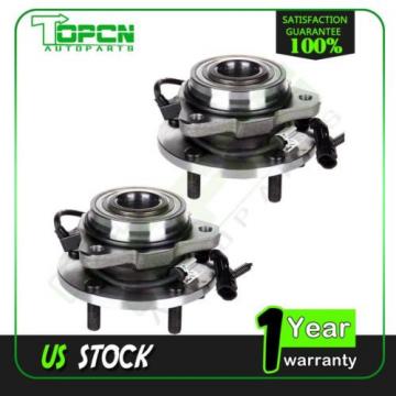 Pair Front Left And Right Wheel Hub Bearing Assembly For Blazer Jimmy 2WD 5 Lug