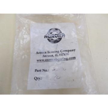 Aurora Bearing Co., Rod End, AB-6, LOT OF 10