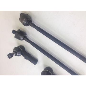 4 Piece Kit Includes Front Inner and Outer Tie Rod Ends  2 YEAR WARRANTY