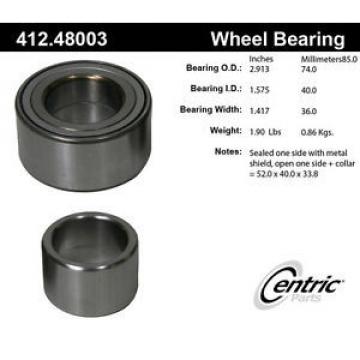 Centric Parts 412.48003 Rear Wheel Bearing