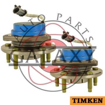 Timken Pair Front Wheel Bearing Hub Assembly Fits Cadillac CTS 2003-2007