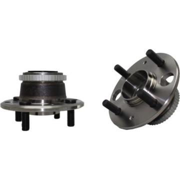 NEW Pair of 2 Rear Driver and Passenger Wheel Hub and Bearing Assembly w/ ABS