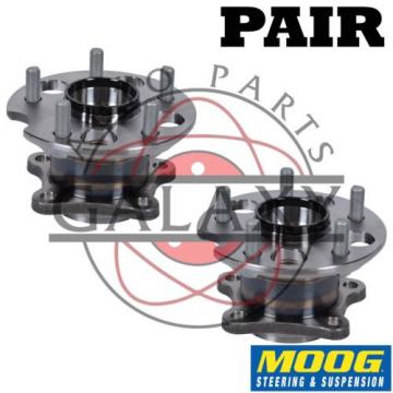 Moog New Rear Wheel Hub &amp; Bearing Assemblies Pair For Toyota Lexus RX