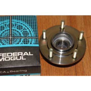 Wheel Bearing and Hub Assembly-Hub Assembly Rear Federal Mogul BCA 512010