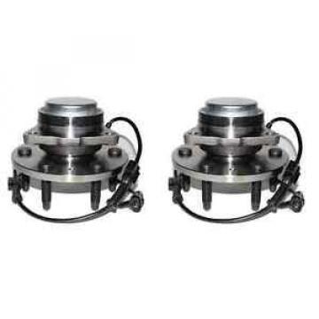 2 Front Left and Right Wheel Hub and Bearing Assembly w/ ABS 6 LUG Chevy GMC 2WD