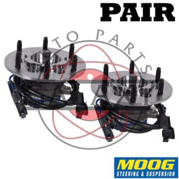 Moog New Front Wheel  Hub Bearing Pair For Chevrolet GMC Isuzu RWD Z85 Chassis