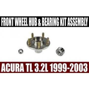 Fits:Acura TL V6 3.2L 1999-2003 Front Wheel Hub &amp; Bearing Kit Assembly