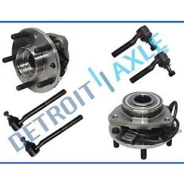 New 6pc Front Complete Wheel Hub and Bearing Suspension Kit for Blazer - 4x4