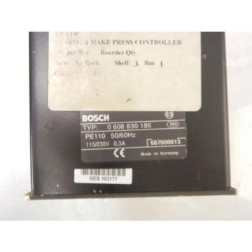 REXROTH 0 608 830 186 USED PE 110 ANALOG CONTROLLER 0608830186