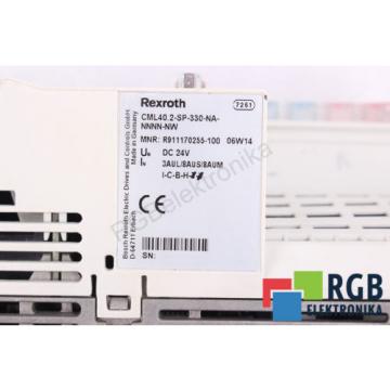 INDRA CONTROL L40 CML40.2-SP-330-NA-NNNN-NW R911170255-100 REXROTH ID27434