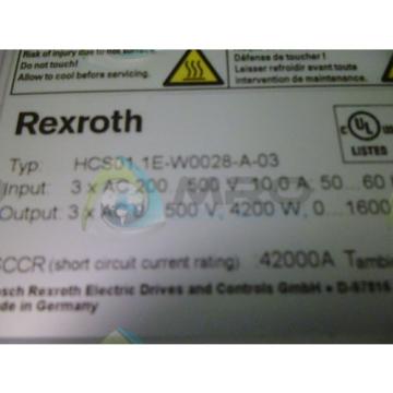 REXROTH HCS01.1E-W0028-A-03 INDRADRIVE *NEW IN BOX*