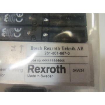 REXROTH 261-801-667-0 *NEW IN BOX*