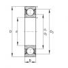 Deep groove ball bearings - 6000-2Z