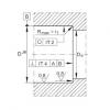 Axial angular contact ball bearings - ZKLN3572-2RS-2AP-XL #2 small image