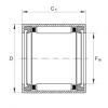 Drawn cup needle roller bearings with open ends - SCE1012-PP