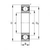 Deep groove ball bearings - S61909-2RSR