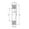 Spindle bearings - HS7000-C-T-P4S #1 small image