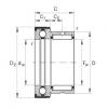 Needle roller/axial ball bearings - NKX10-Z-TV-XL