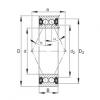 Angular contact ball bearings - 3804-B-2RZ-TVH