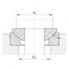 Axial spherical plain bearings - GE10-AX