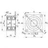 Angular contact ball bearing units - ZKLR1244-2RS