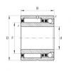 Needle roller/angular contact ball bearings - NKIA5905-XL #1 small image