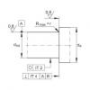 Axial angular contact ball bearings - 7602012-2RS-TVP