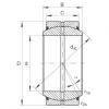 Radial spherical plain bearings - GE100-DO-2RS