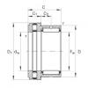 Needle roller/axial cylindrical roller bearings - NKXR40-XL