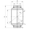 Radial spherical plain bearings - GE140-FO-2RS