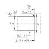 Angular contact ball bearing units - DKLFA2080-2RS