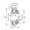 Radial insert ball bearings - GSH30-XL-2RSR-B