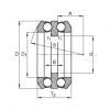 Axial deep groove ball bearings - 54205 + U205