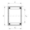 Drawn cup needle roller bearings with closed end - BK3020