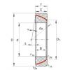 Angular contact spherical plain bearings - GE100-SW