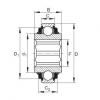 Self-aligning deep groove ball bearings - SK108-215-KTT-L402/70