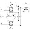 Four point contact bearings - QJ1017-N2-MPA #1 small image