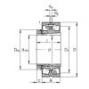 Spherical roller bearings - 23024-E1A-XL-K-M + H3024