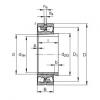 Spherical roller bearings - 23028-E1A-XL-K-M + AHX3028