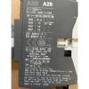 ABB A26-30-01 Contactor, 30A, 600VAC Max, 200-600VAC, 7.5-25HP, 110-120V Coil