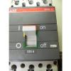 ABB Circuit Breaker 225Amp 3 P, 240Vac 500Vdc SACES3 S3B225TDD shunt trip aux sw