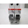 Lot of 2 ABB S 271 K20A Circuit Breakers, 1-Pole, Rating: 240VAC 20A, DIN Rail #2 small image