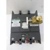 General Electric TJK636F000 600 amp 3 pole 600 vac breaker with ABB KIRK LOCK #1 small image