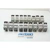 Lot of 17 Assorted ABB 2-Pole S-202 Circuit Breakers S-202-U / 1A/1.6A/2A/6A/4A