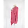 New York &amp; Co size large Pink Flyaway Cardigan ABB OR1 #3 small image
