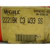 McGill 22218K C3 W33 SS Spherical Roller Bearing 90mm ID 160mm OD 40mm Width
