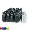 Aluminum Lock Lug Nuts 20Pcs W/Key 12x1.25 For Nissan Subaru Suzuki