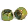 Nylon Lock Nuts Yellow Zinc Grade C - 5/8&#034;-18 UNF - Qty-25 #1 small image