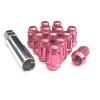 (20) 12x1.5 PINK SPLINE TUNER LUG NUTS WHEEL LOCKS MOST HONDA ACURA MAZDA LEXUS #1 small image